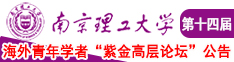 逼操com南京理工大学第十四届海外青年学者紫金论坛诚邀海内外英才！